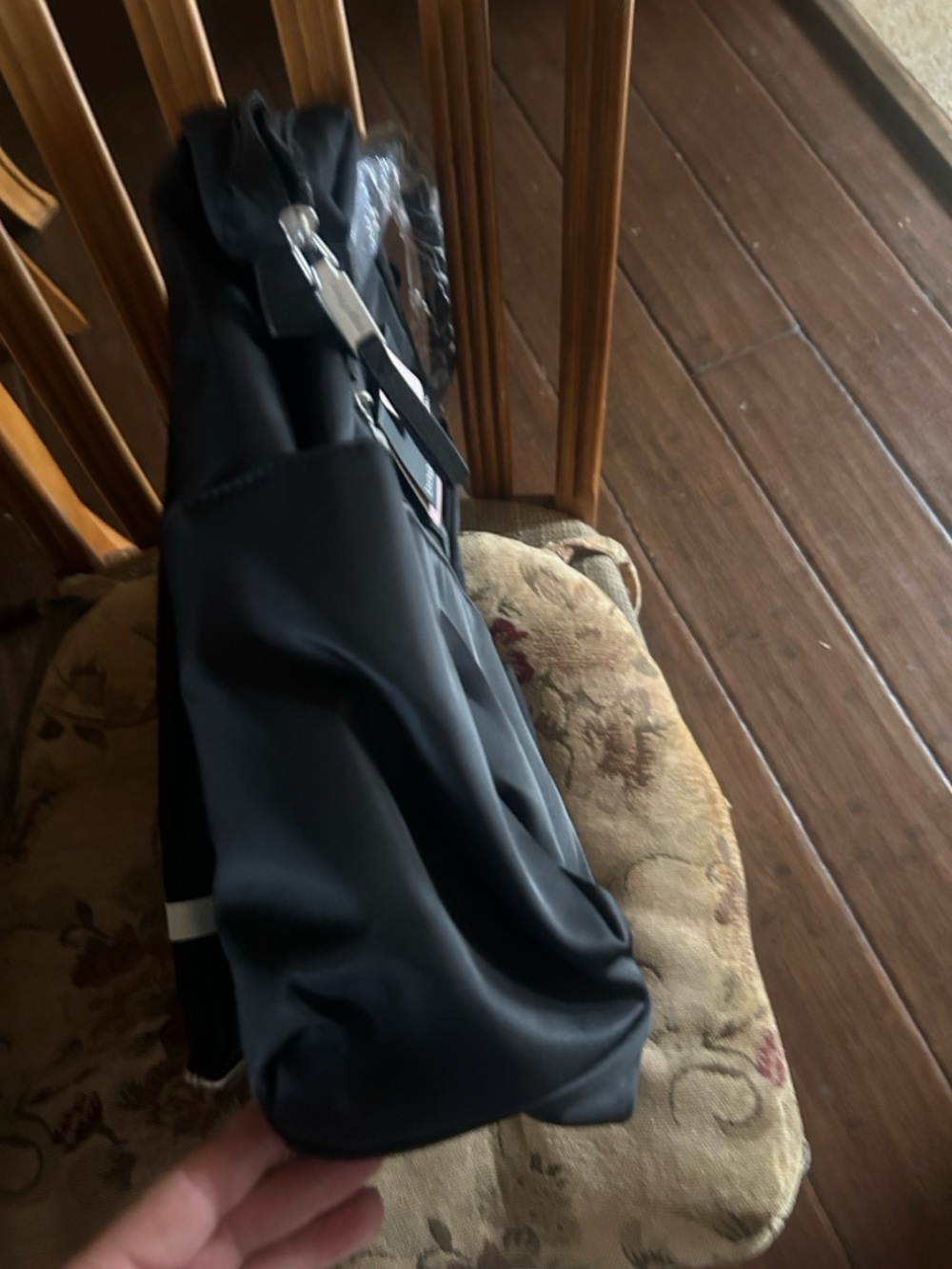 Baggallini Black Travel Backpack Tote - Picture 5 of 5